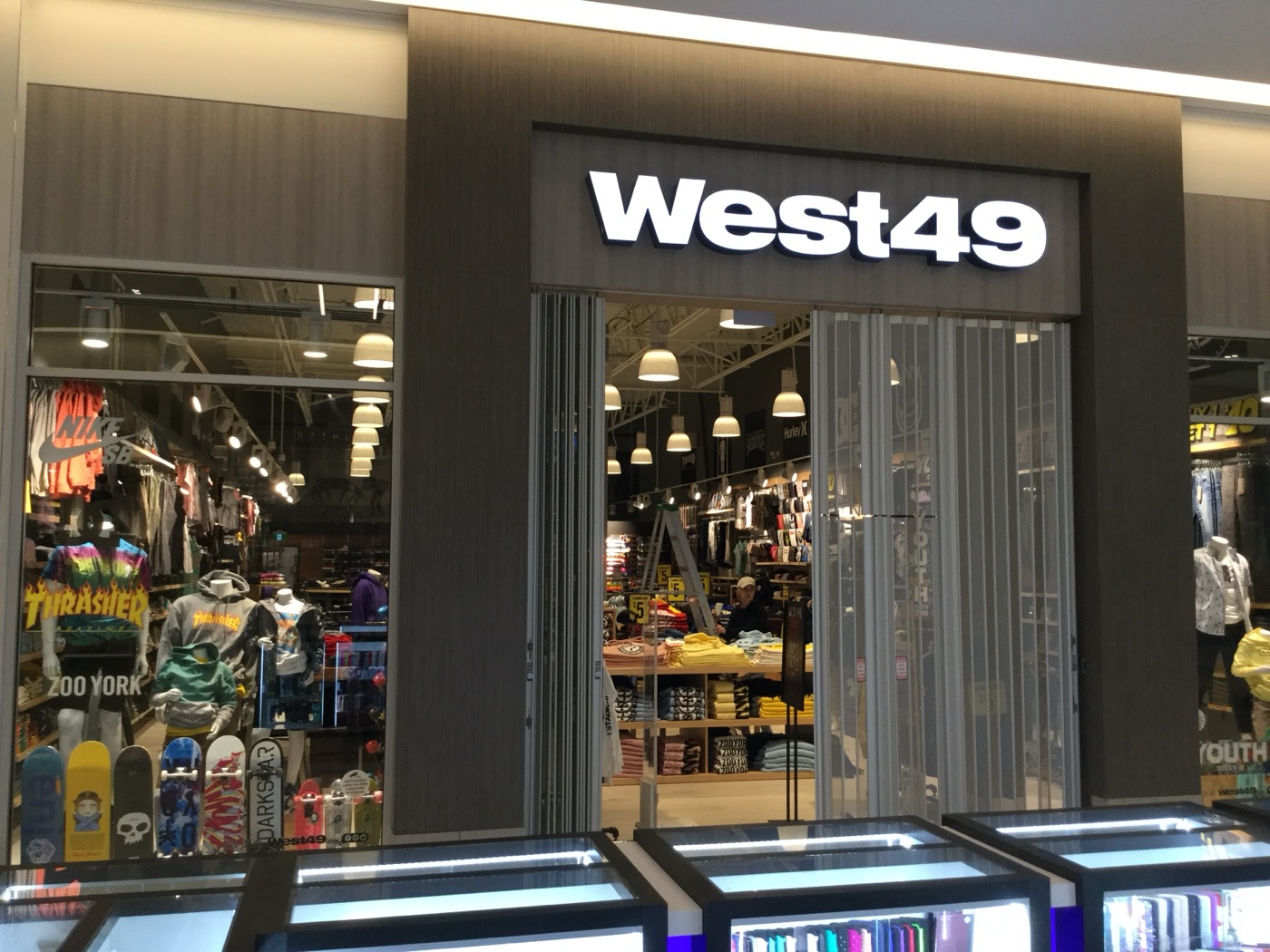 West 49 storefront